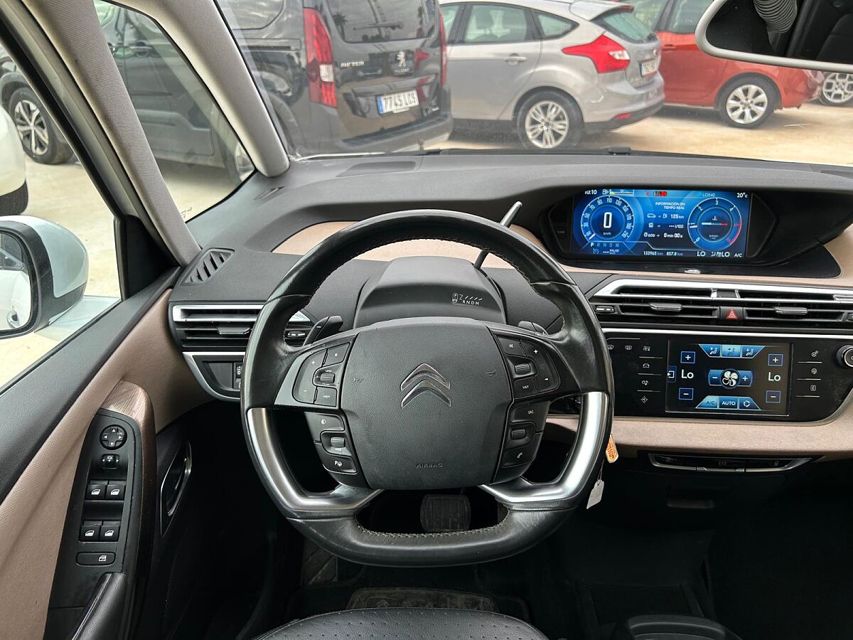 CITROEN C4 GRAND PICASSO 2.0 BLUE-HDI AUTO SPANISH LHD IN SPAIN 83K 7 SEATS 2014